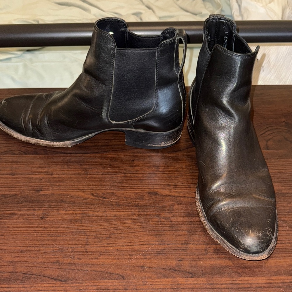 Tecovas Mens Black Ankle Boots Size 12.5